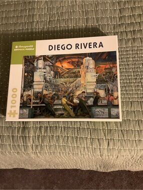 Diego Rivera 1000-Piece Art Puzzle - Multicolor